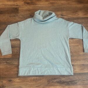 Talbots Light Blue Turtleneck Sweater